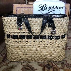 Brighton Carmina Straw bag